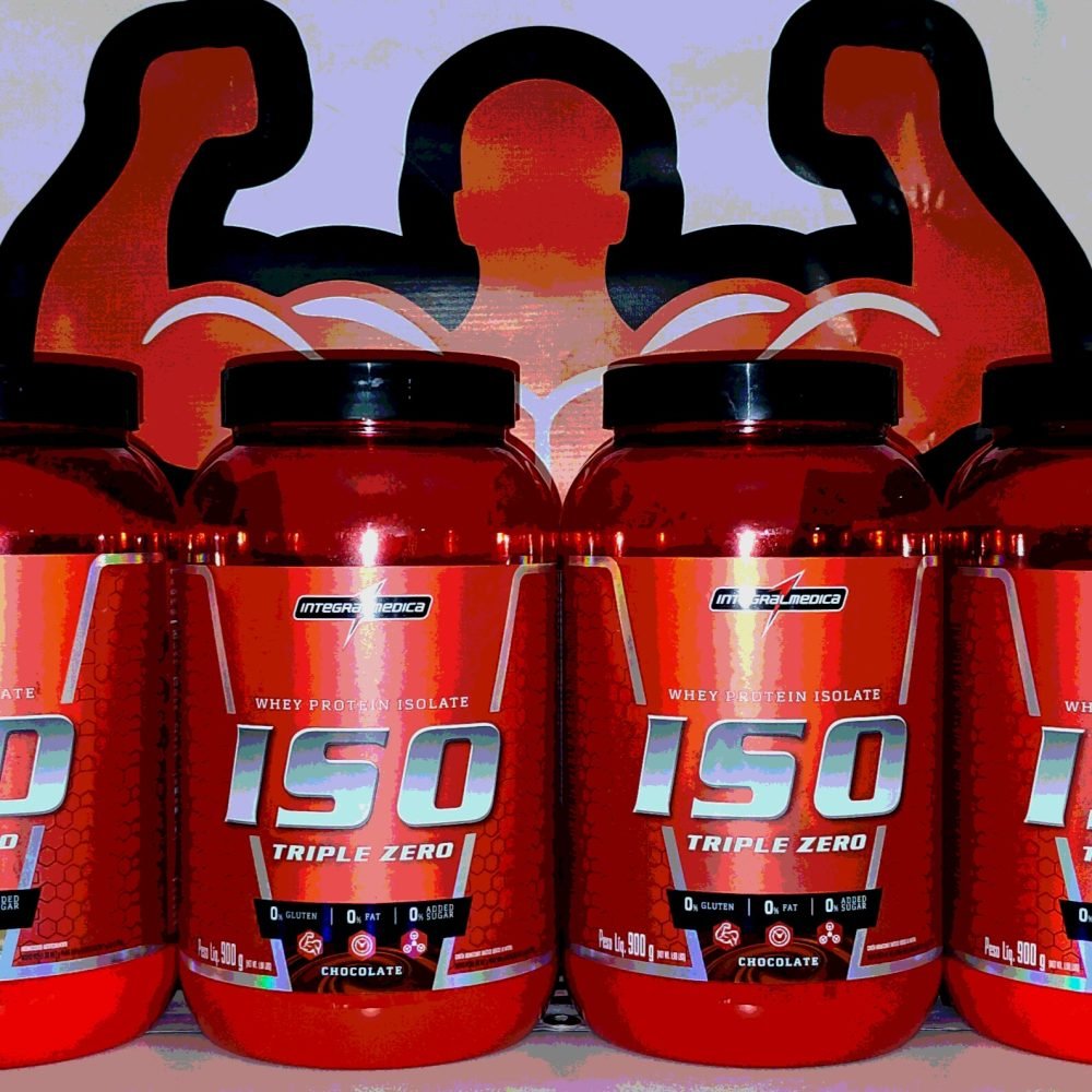 whey protein isolado iso triplo zero integralmedica 900g