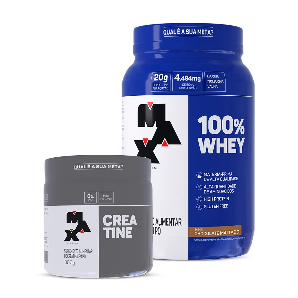 MAX-KIT-Creatina300-100Whey-CHOCOLATEMALTADO